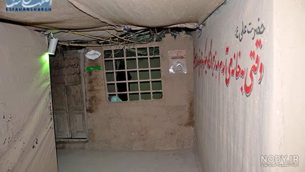 طرح درب نیم سوخته - نگارخانه سجود