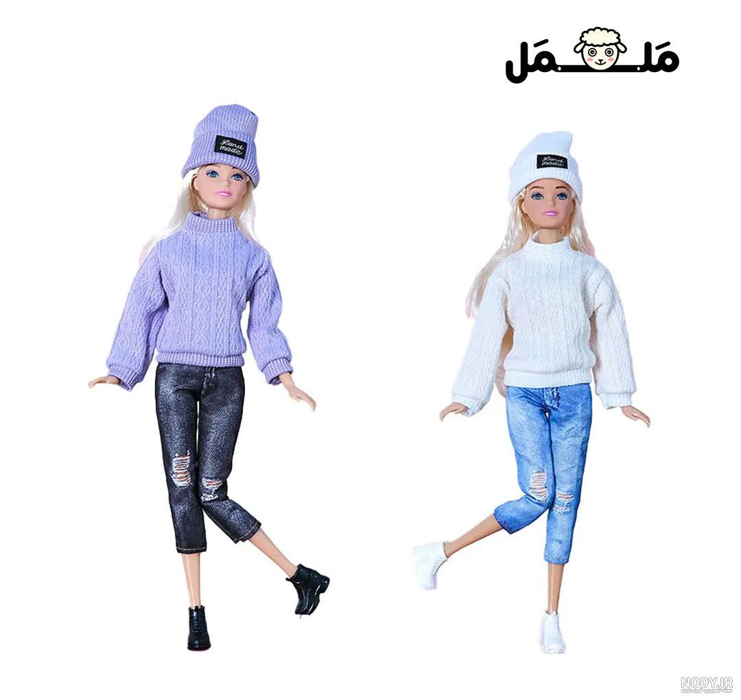 عروسک باربی با لوازم نقاشی روی لباس مدل DYN93 -