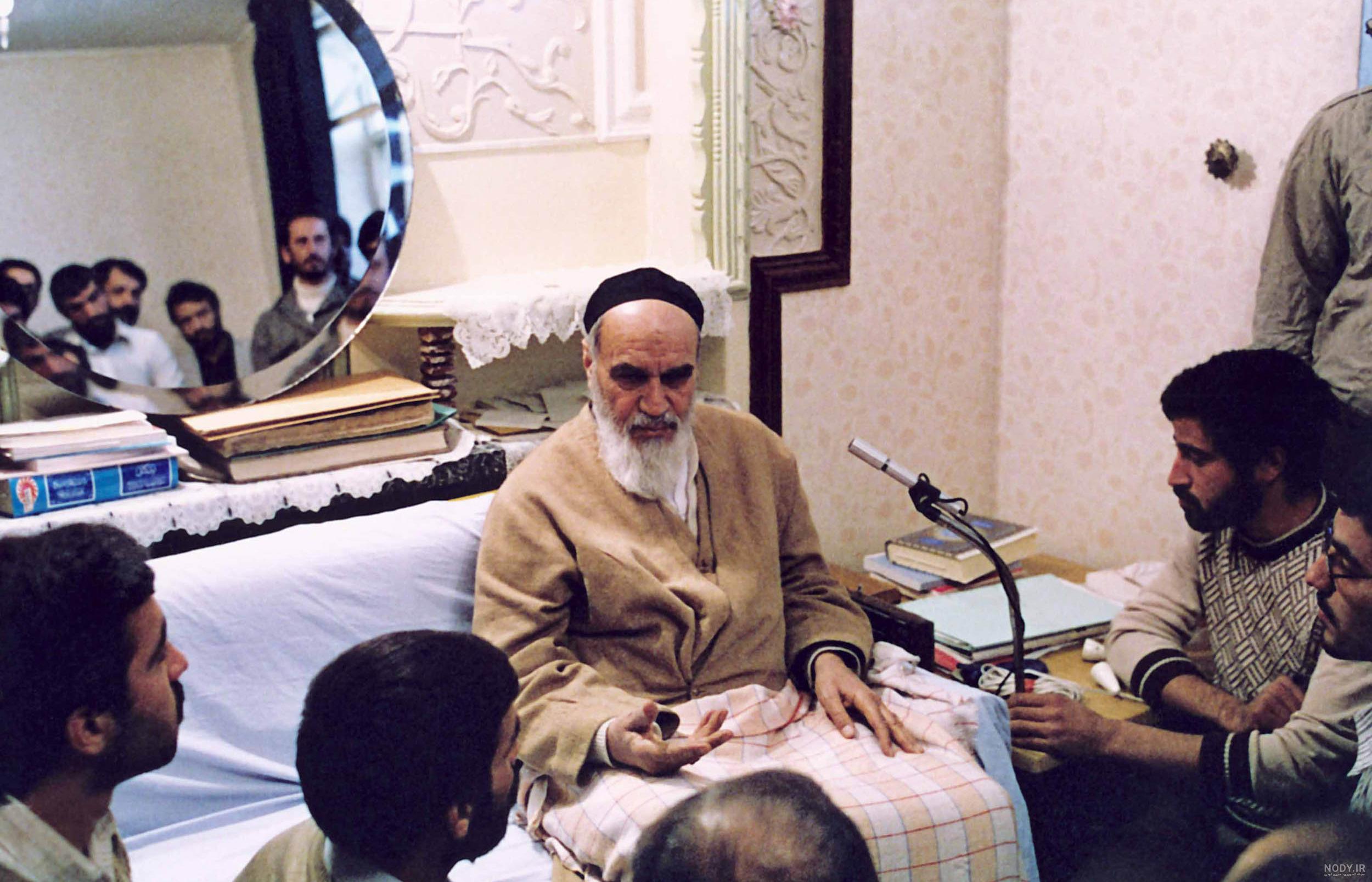 عکس خانه امام خمینی در پاریس