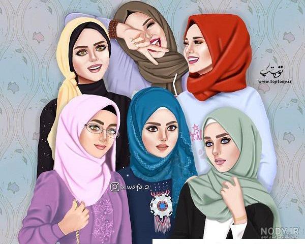 عکس پروفایل دخترونه رفیق شش نفره ❤️ [ بهترین تصاویر ]