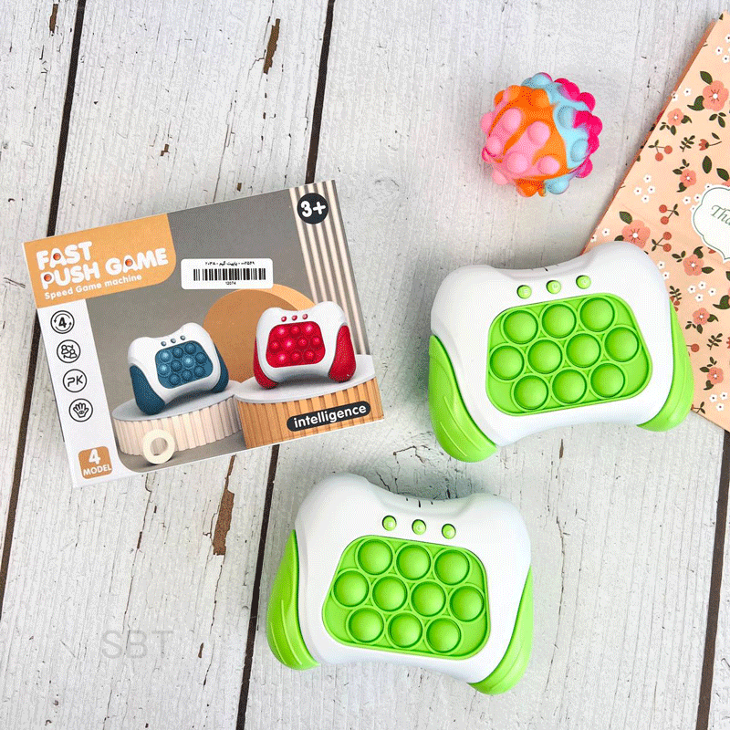 کنسول بازی پاپیت گیم - فیجت ضد استرس چراغدار و باتری خور موزیکال