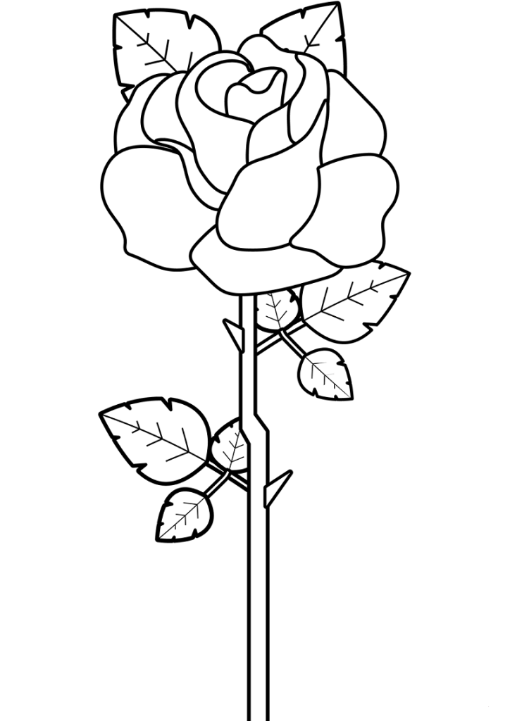 نقاشی گل لاله آسان