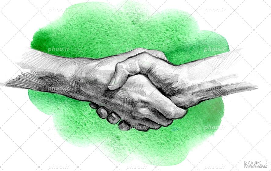 نقاشی ساده و زیبا با دست