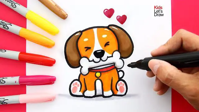 نقاشی سگ با دست فیلم
