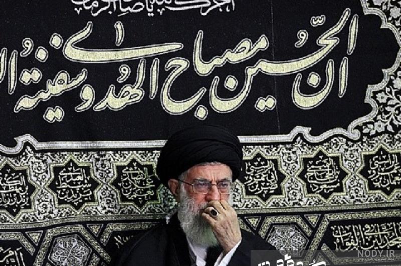 عکس رهبری در طبیعت