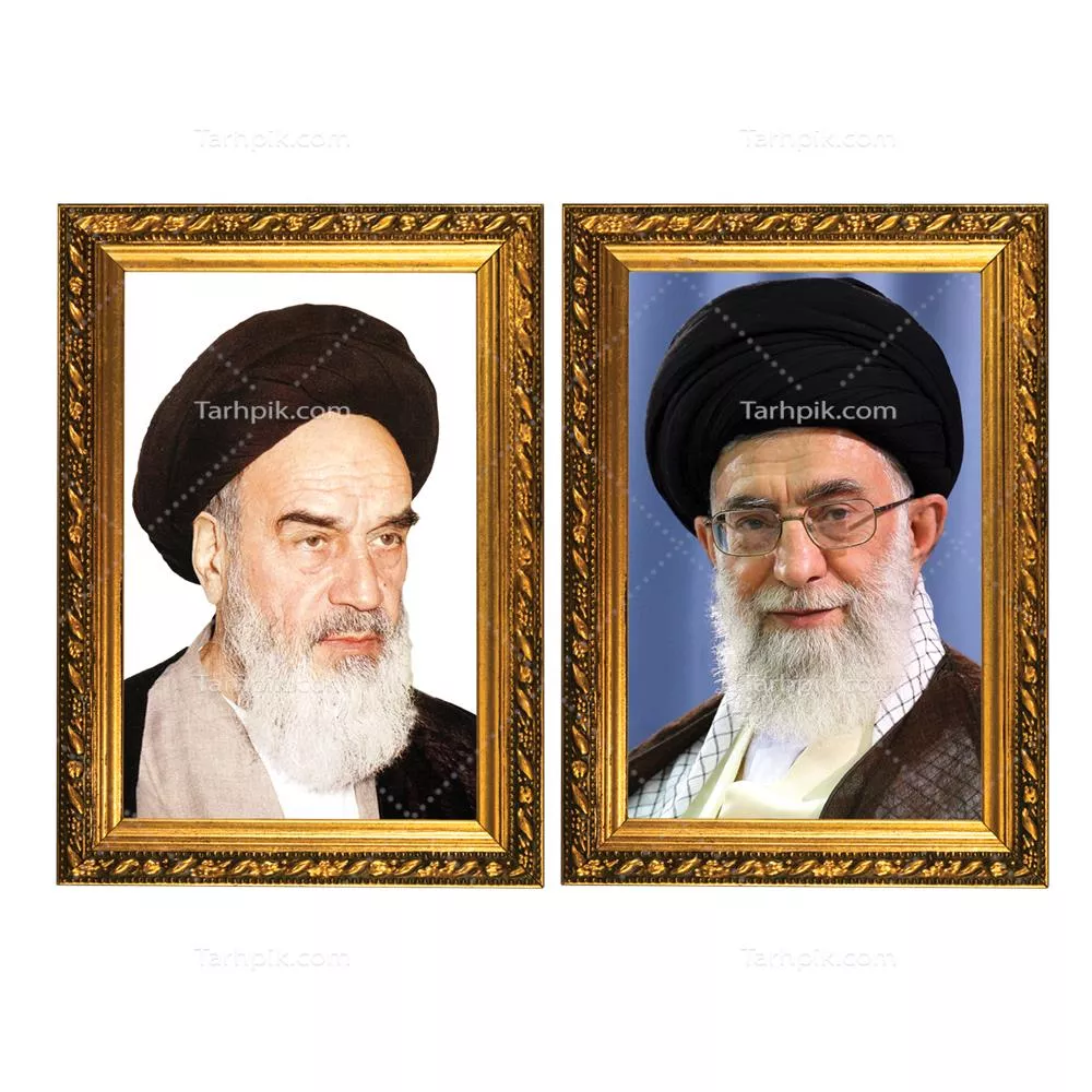 عکس رهبر و امام خمینی با کیفیت بالا