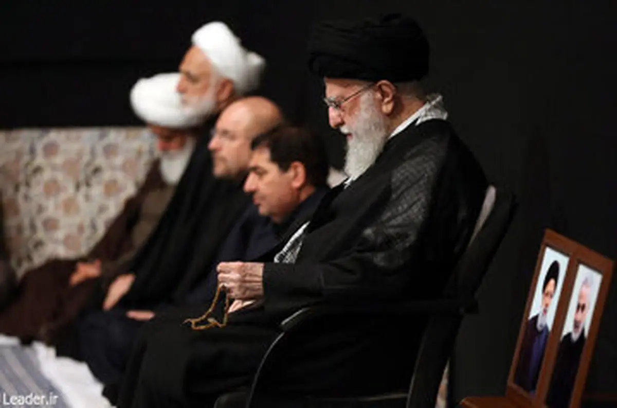 عکس / تصاویری از حجت‌الاسلام والمسلمین شهید سیدابراهیم رئیسی در کنار رهبر  انقلاب اسلامی