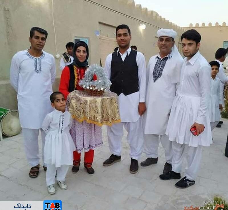عکس با لباس بلوچی مردانه