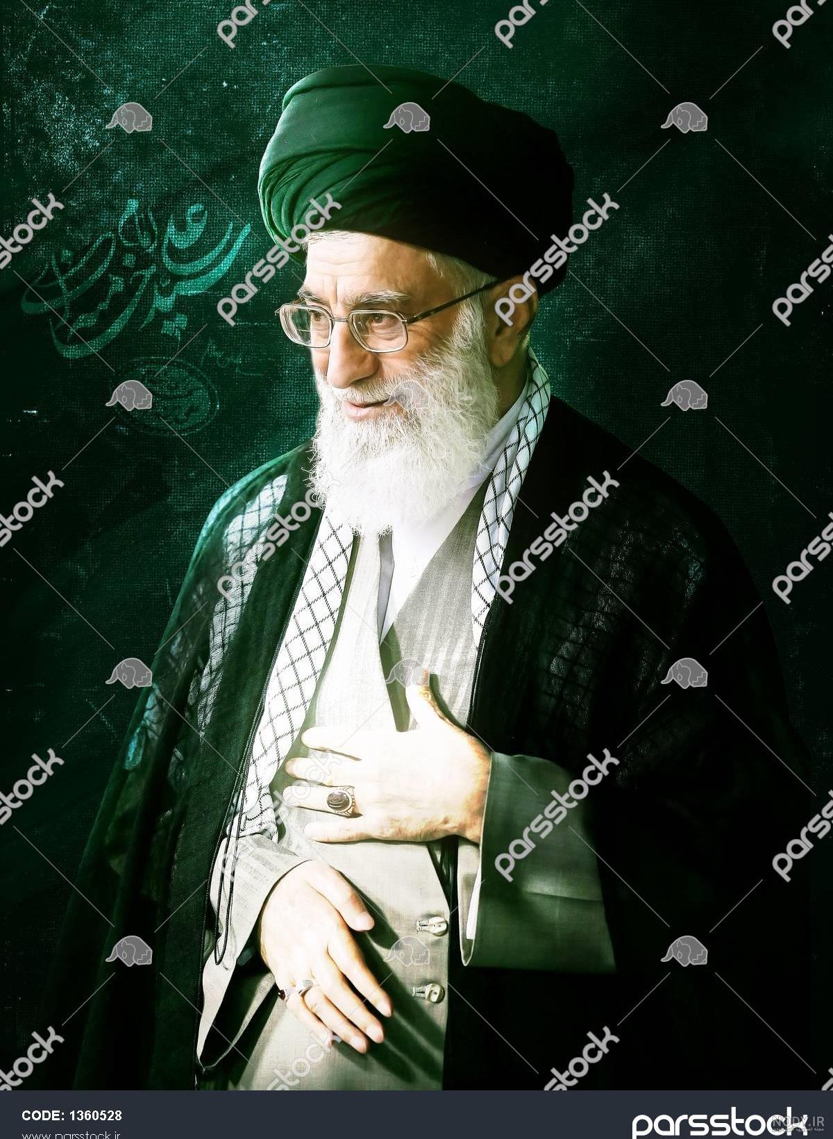 عکس های باکیفیت از حضرت آیت الله خامنه ای / عکس پروفایلی از رهبر انقلاب |  جدول یاب