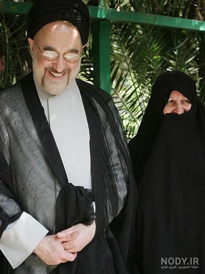 عکس رهبر معظم انقلاب و همسرش عکس رهبر معظم انقلاب و همسرش