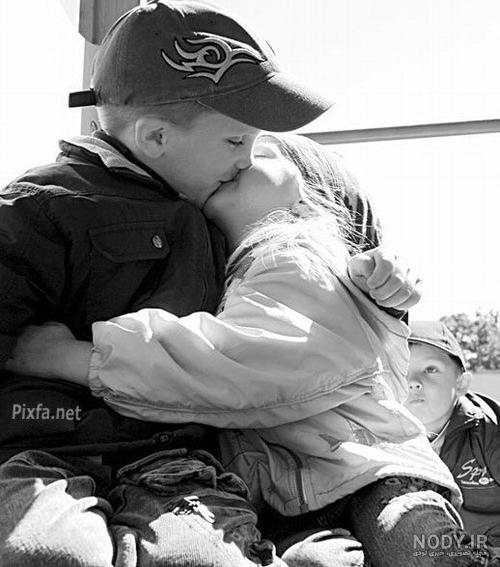 عکس عاشقانه کودکان