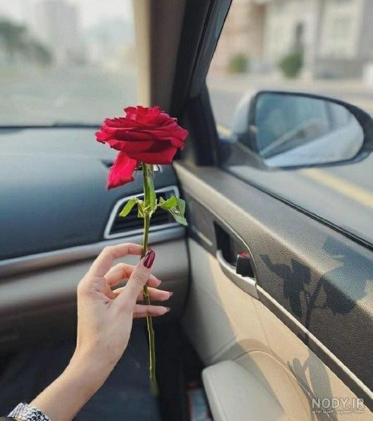 عکس فیک دختر پسر تو ماشین