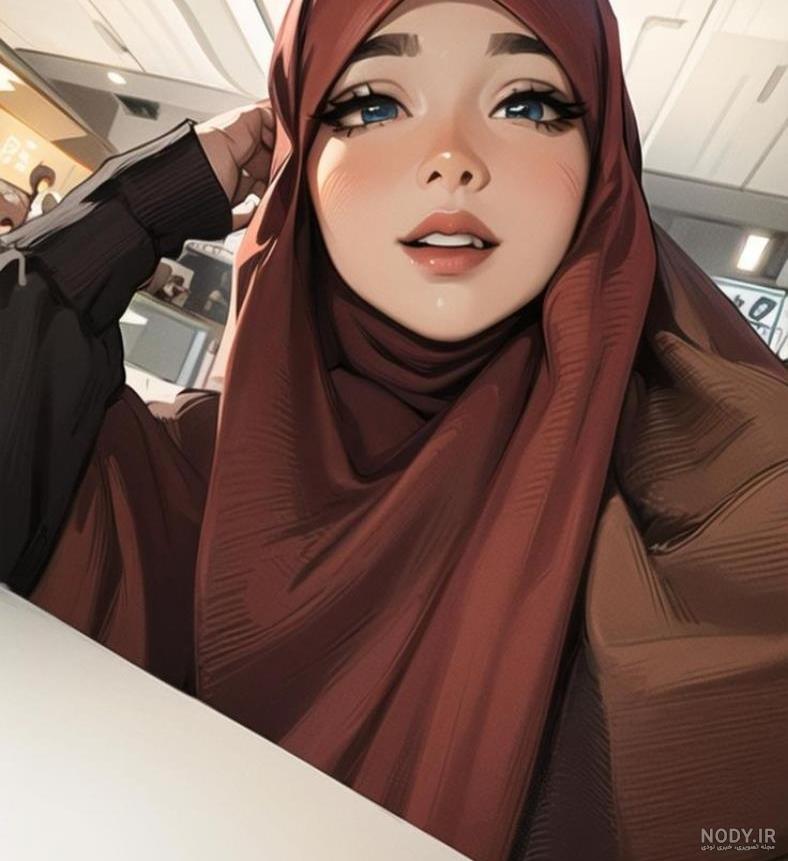 عکس فیک دخترونه با حجاب