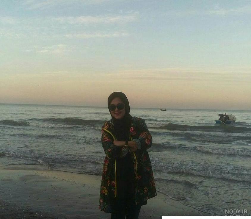 عکس فیک دخترونه طبیعی لب دریا