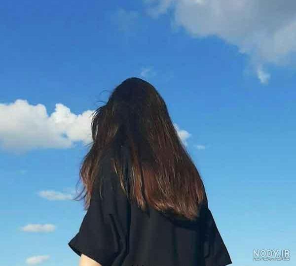 عکس فیک پشت سر دختر
