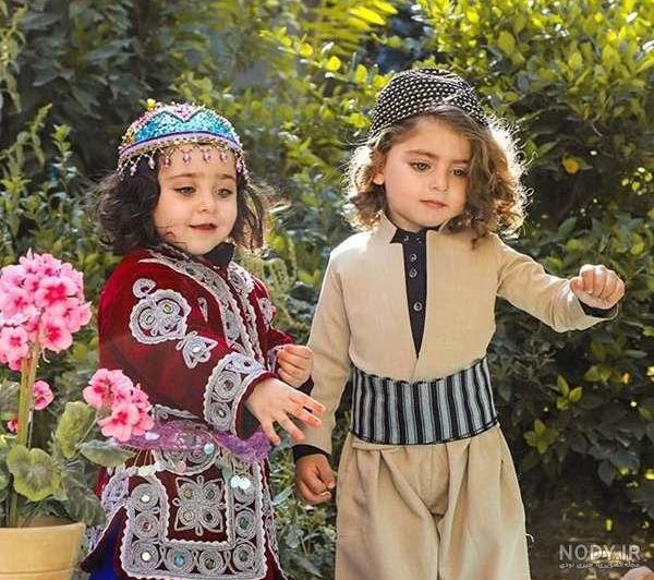عکس لباس لری دخترانه بچه گانه