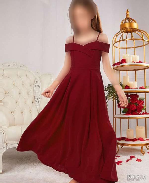 عکس لباس مجلسی دخترانه بلند ۱۳ ساله