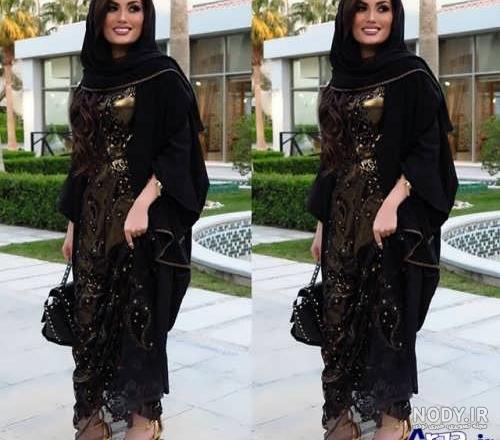 عکس لباس کردی دخترانه مشکی