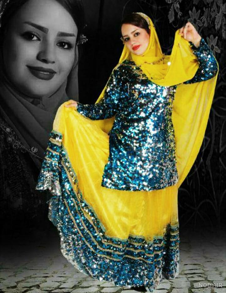 عکس مدل لباس محلی لری + جدیدترین و قشنگ ترین مدل های لباس لری سال - پرشین  سرا