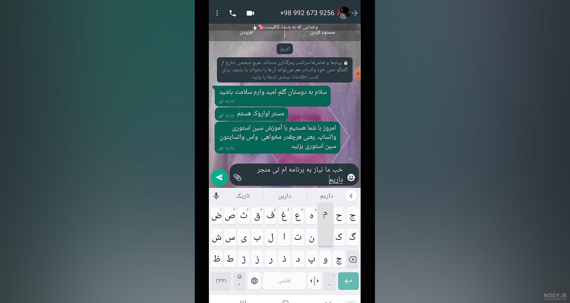 عکس ویو استوری فیک