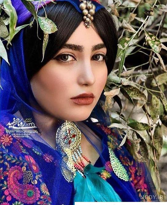عکس پروفایل لباس کردی دخترانه