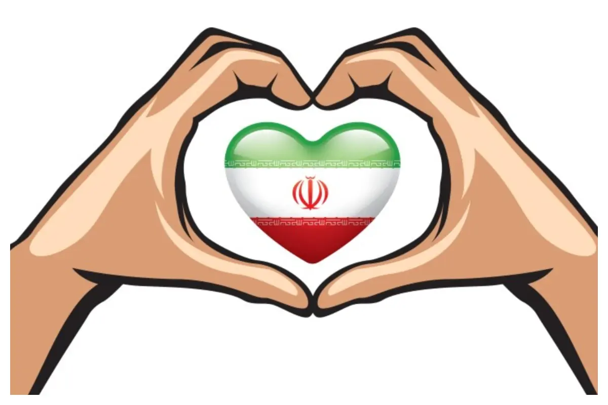 عکس پرچم ایران زیبا برای پروفایل