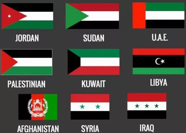 عکس چند تا پرچم کشورها