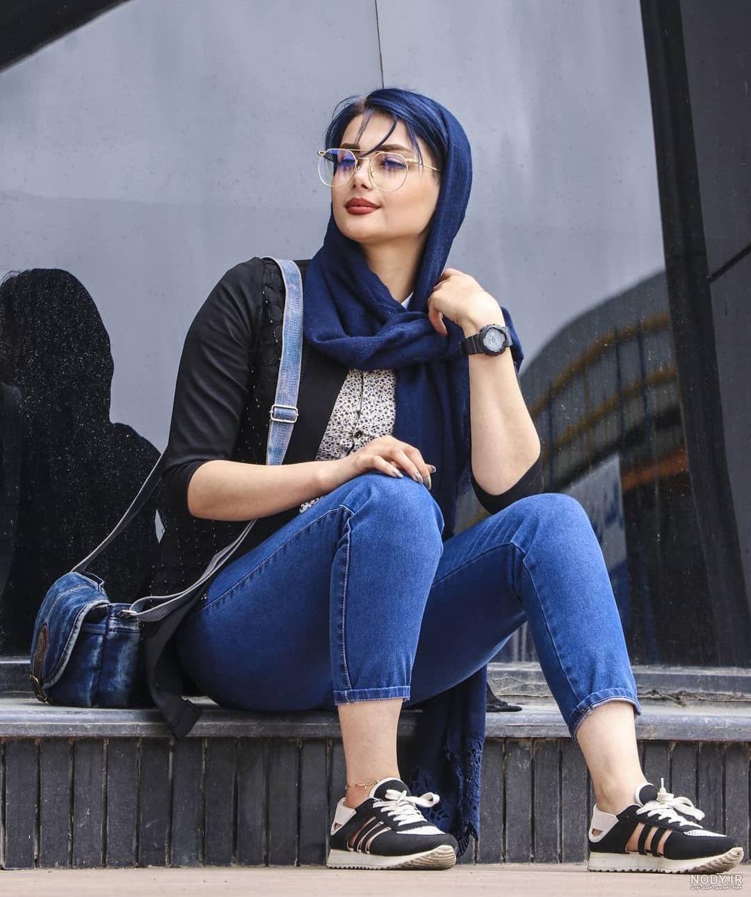 مدل شلوار جین زاپ دار برای خانم های جوان و دختران + تصاویر