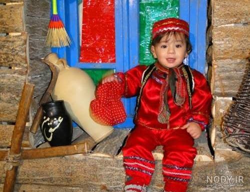 مدل لباس سنتی بچه گانه دخترانه