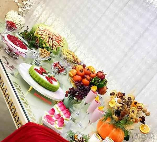 میوه آرایی یلدا 2024؛ ببین اینجا طرحاش خیلی خفن و جدیده (زیاد) ناب ناب و  دیدنی - گـُـ✿ـلـی مُــــב
