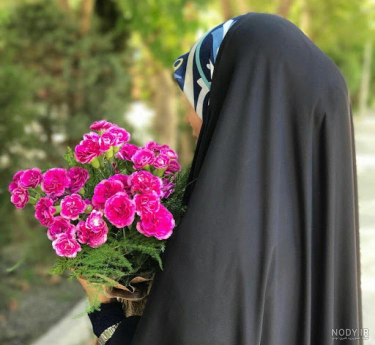 ژست عکس دخترانه باحجاب - [مدل های جدید عکاسی با حجاب] - تشریفینو