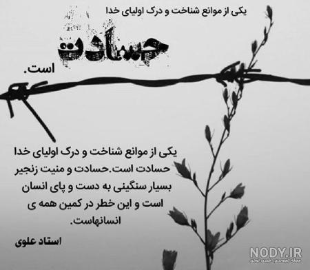 عکس نوشته در مورد فامیل حسود