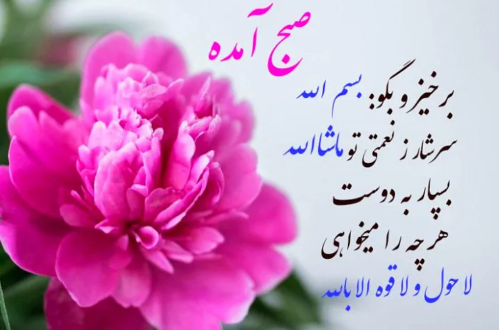 سلام صبح بخیر - عکس ویسگون