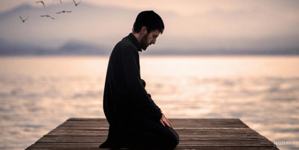 عکس نوشته تشهد و سلام نماز