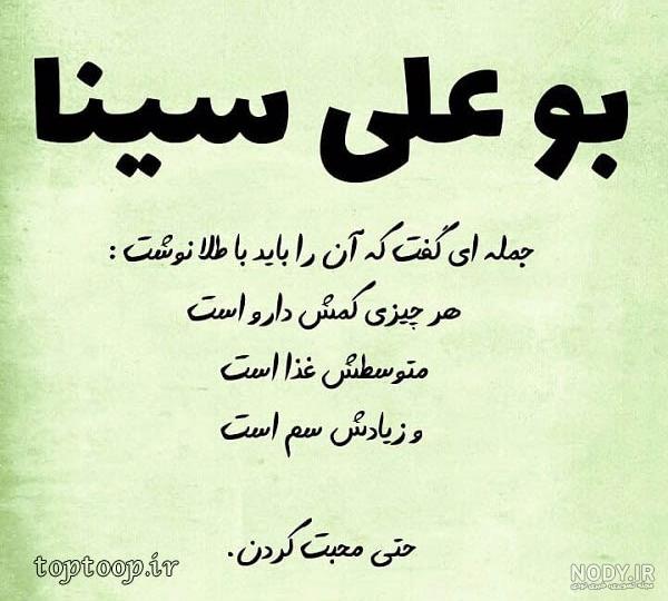 عکس نوشته سنگین از بزرگان - عکس نودی