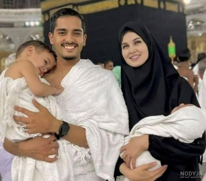 اولین عکس از سفره هفت‌سین متفاوت گلوریا هاردی و ساعد سهیلی