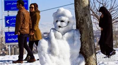 جشنواره آدم برفی بهمن 92 بیرجند