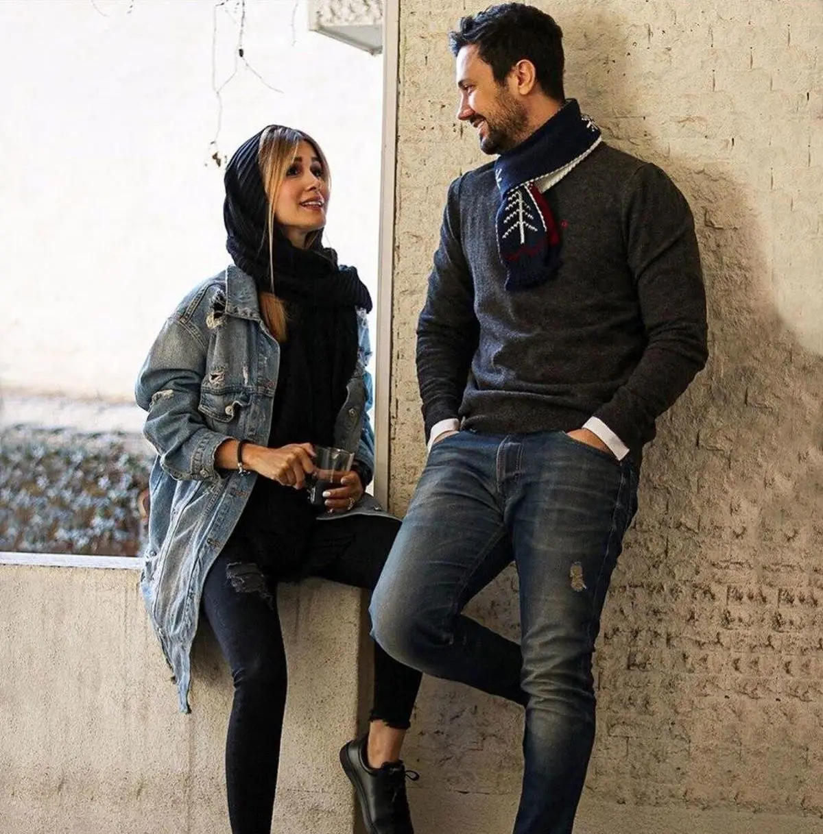 عکس های ازدواج شاهرخ استخری و همسرش