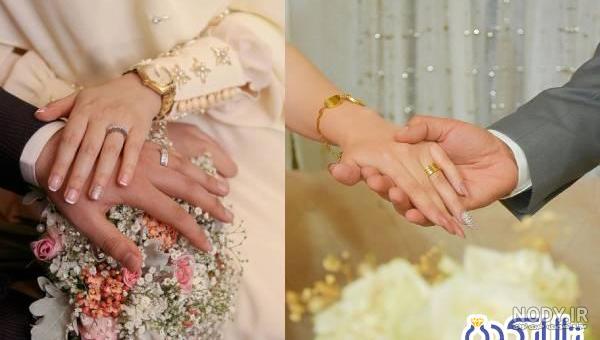 عکس های حلقه ازدواج در دست