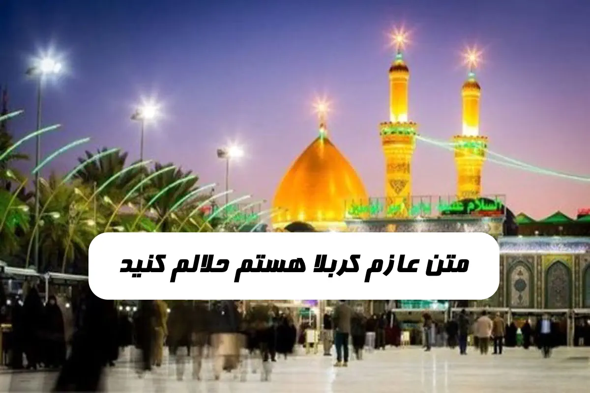 وداع مجازی زائران کربلا با هشتگ #حلالم_کنید +تصاویر