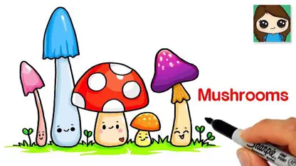 آموزش نقاشی کدو تنبل ساده