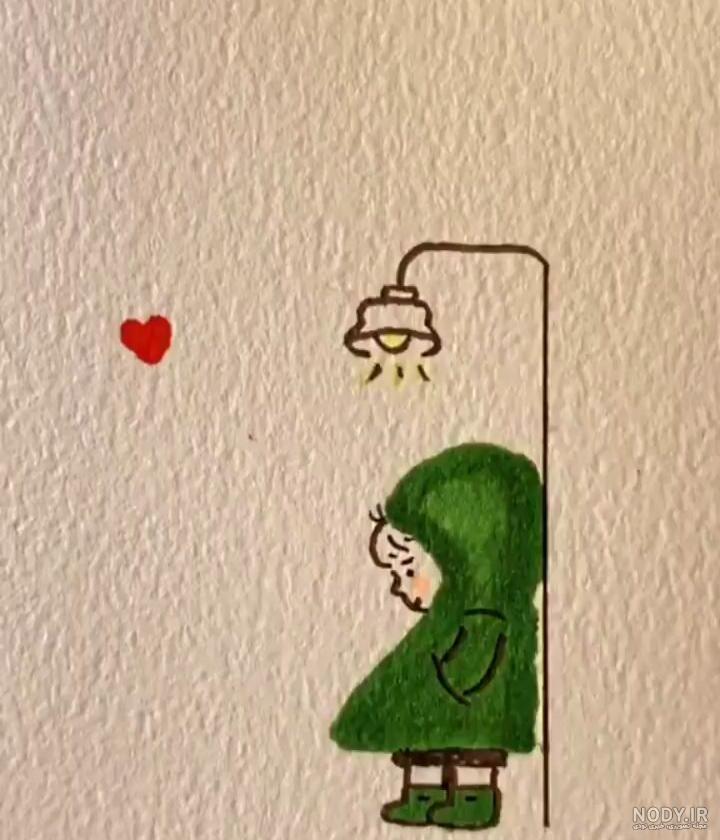 ایده نقاشی پینترستی ساده