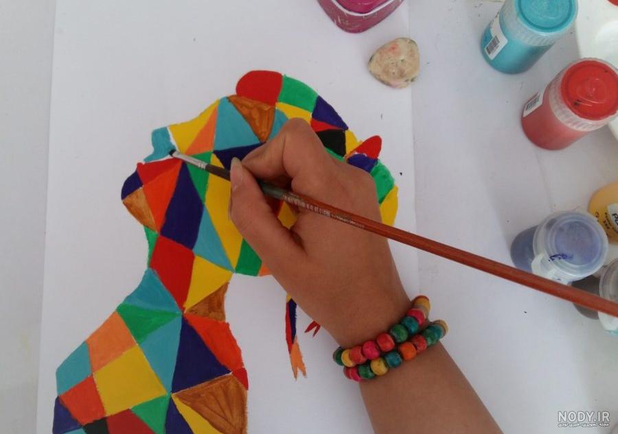 ایده نقاشی گواش ساده