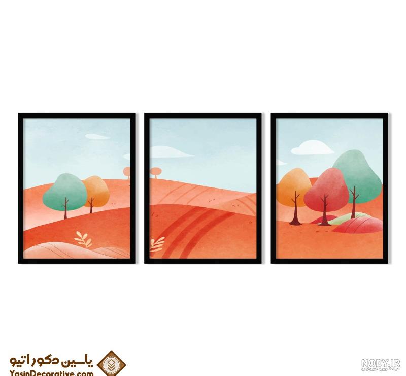 ایده ی نقاشی منظره