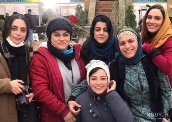 عکس بازیگران کلبه ای در مه - عکس نودی