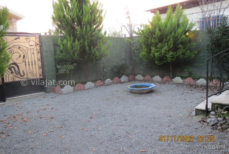 عکس حیاط ویلای