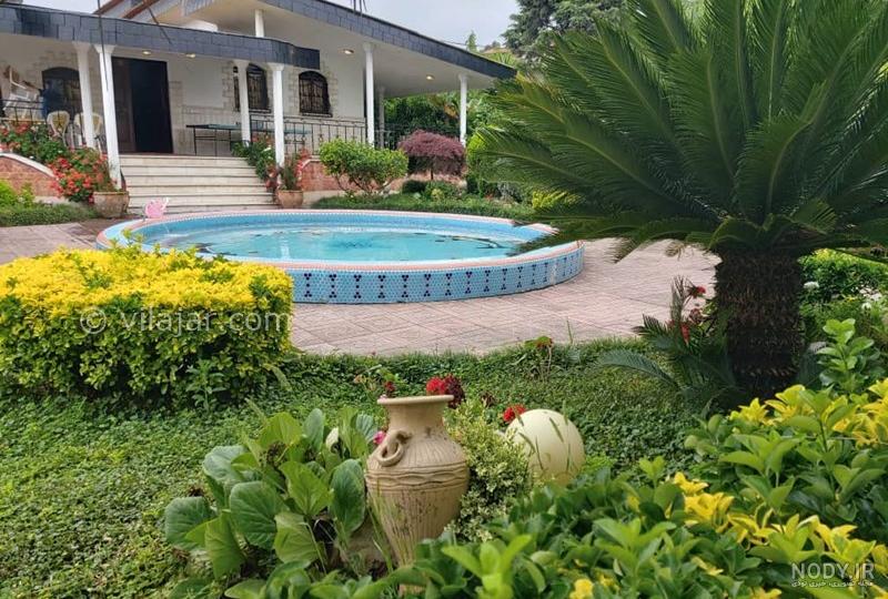عکس ویلا در باغ