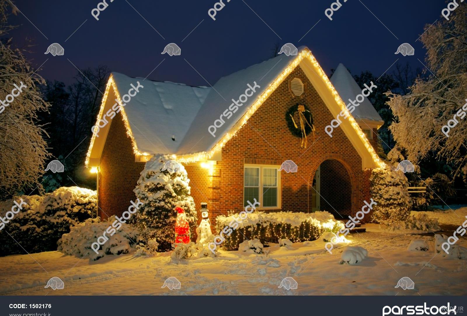 عکس پروفایل کلبه برفی