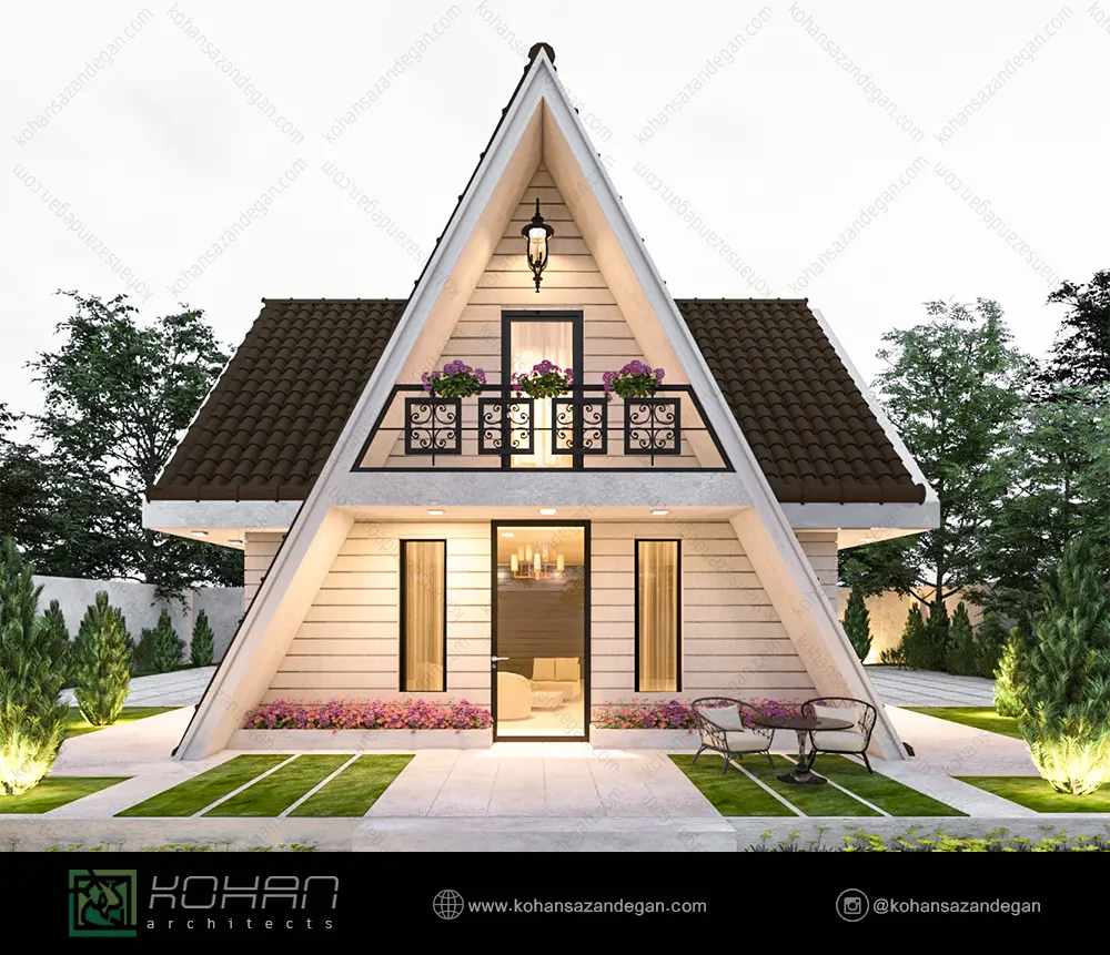 عکس کلبه چوبی سوئیسی