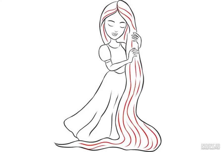 نقاشی ساده شانه